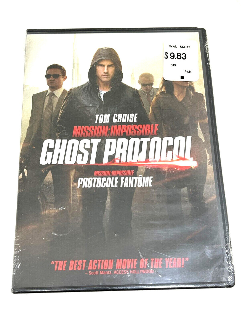 Mission Impossible Ghost Protocol DVD - Brand New Sealed